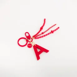 Portachiavi Donna - Puffy letters keycha