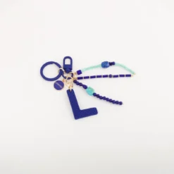 Portachiavi Donna - Puffy letters keycha