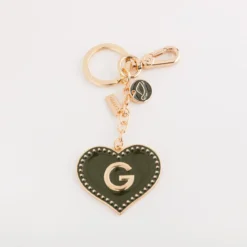 Portachiavi Metallo Donna - Heart letters keycha